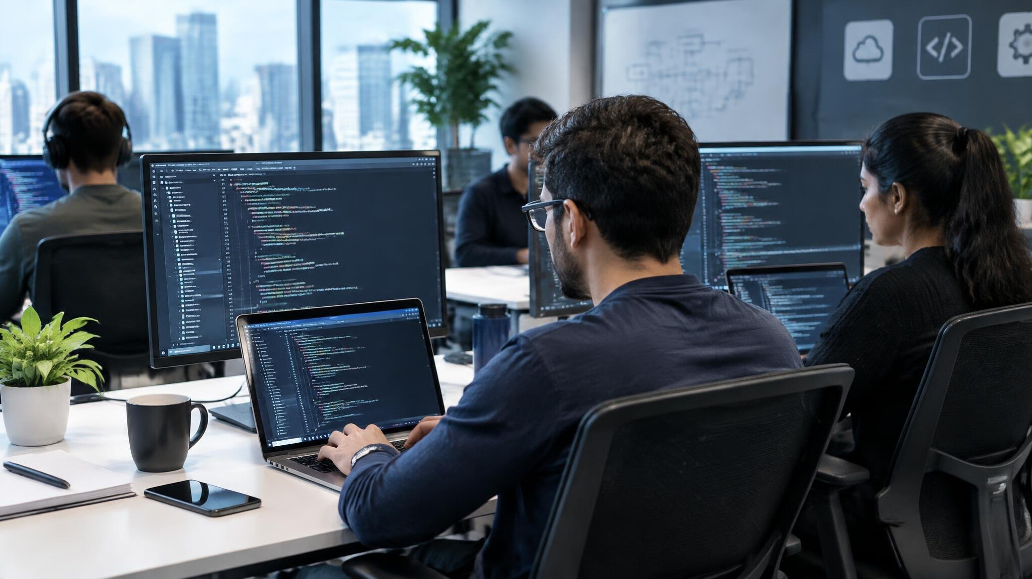 software development coding session